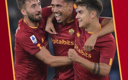 La Roma ha battuto 2-1 il Lecce in 10 uomini