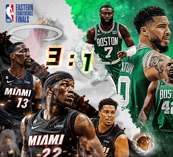 Il G5 delle finali della Eastern Conference sta arrivando, gli Heat sperano di avanzare, i Celtics si sforzano di difendere il loro campo di casa